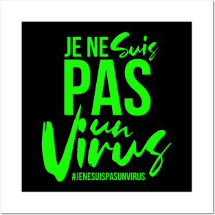 je ne suis pas un virus Posters and Art